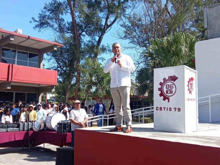 Inauguran semestre en el CBTIS 79