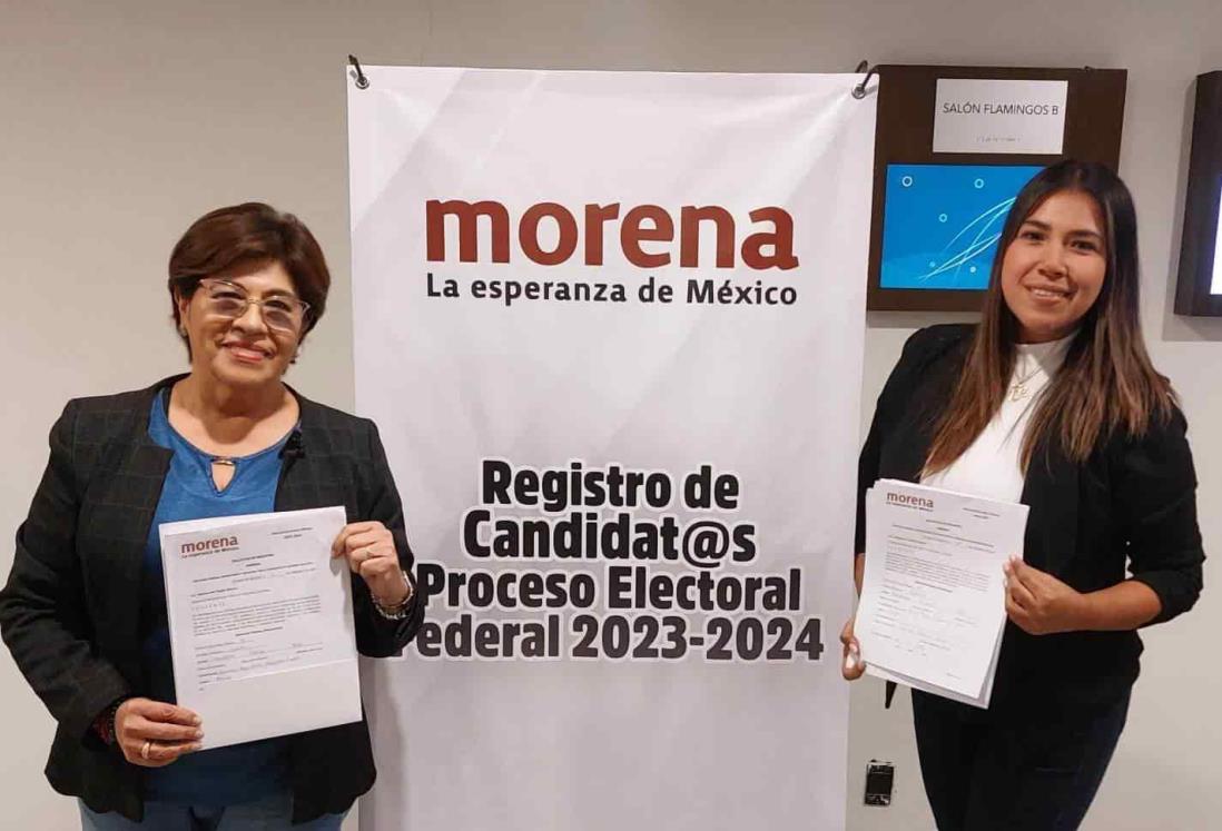 Rosa María Hernández Espejo se registra como aspirante a la diputación federal