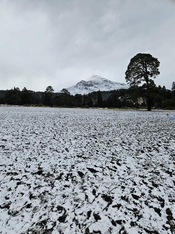 Alertan por nevadas en Cofre de Perote y Pico de Orizaba, en Veracruz