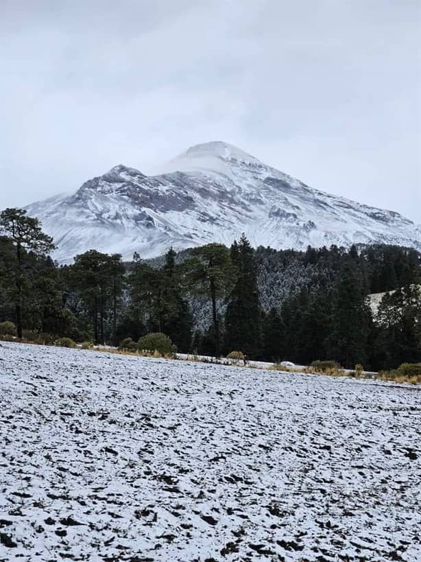 Alertan por nevadas en Cofre de Perote y Pico de Orizaba, en Veracruz