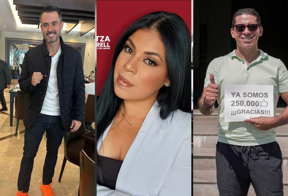 De políticos a influencer: así buscan voto para elecciones 2024