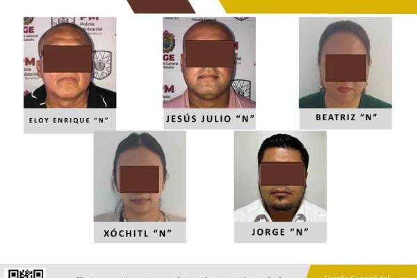Detiene FGE Veracruz a 5 de sus funcionarios; ¿de qué los acusan?