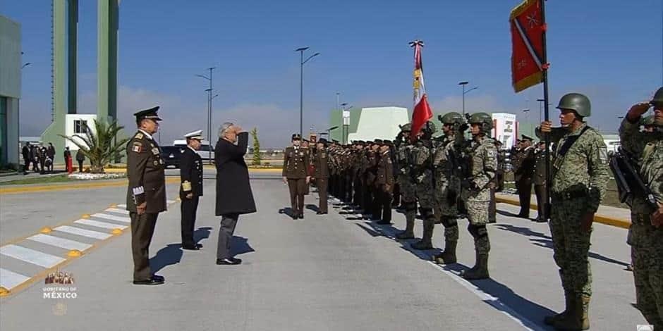 Fuerzas Armadas han sido fundamentales para la 4T, asegura AMLO