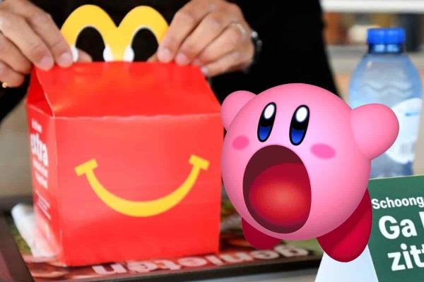 McDonalds sorprende con Cajita Feliz de Kirby; aunque hay un problema
