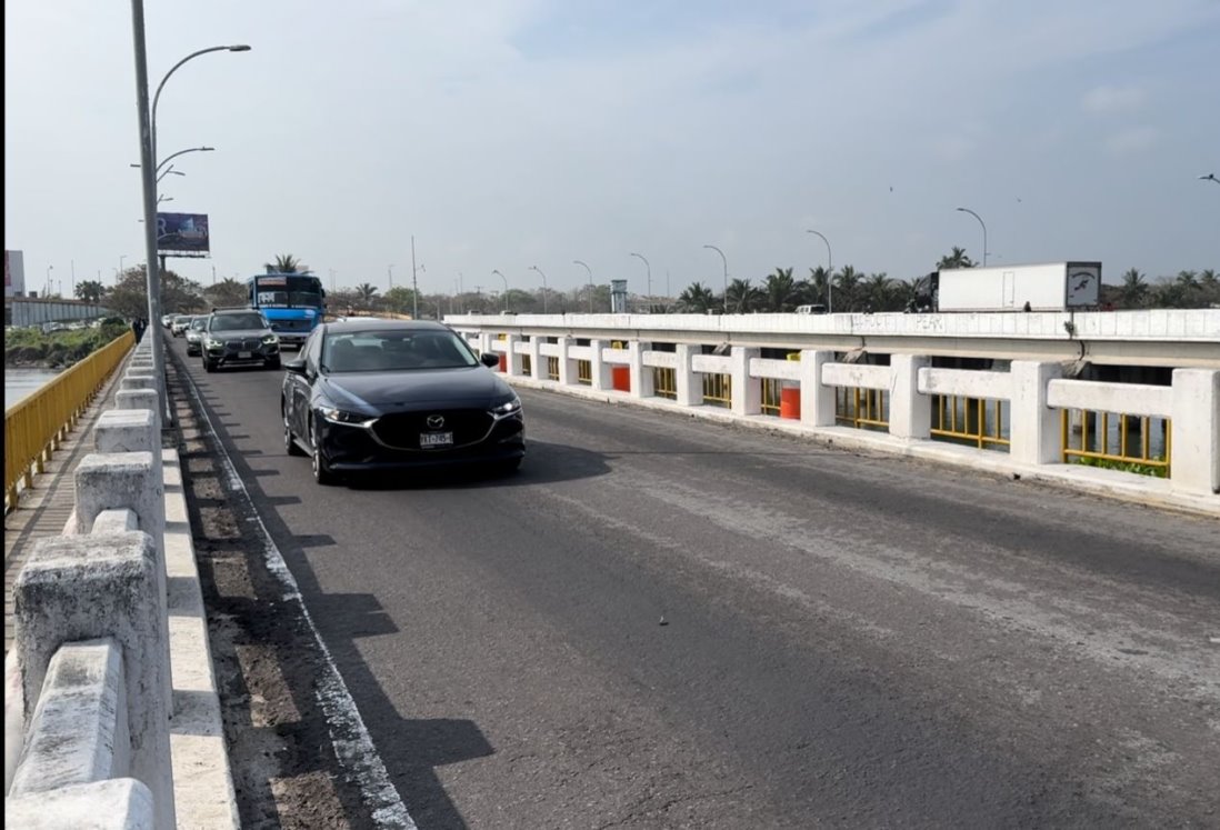 Circulación en puente El Estero sin afectaciones previo a obras de mantenimiento