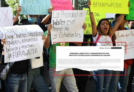 Tecnológico de Xalapa emite mensaje tras manifestación de alumnos