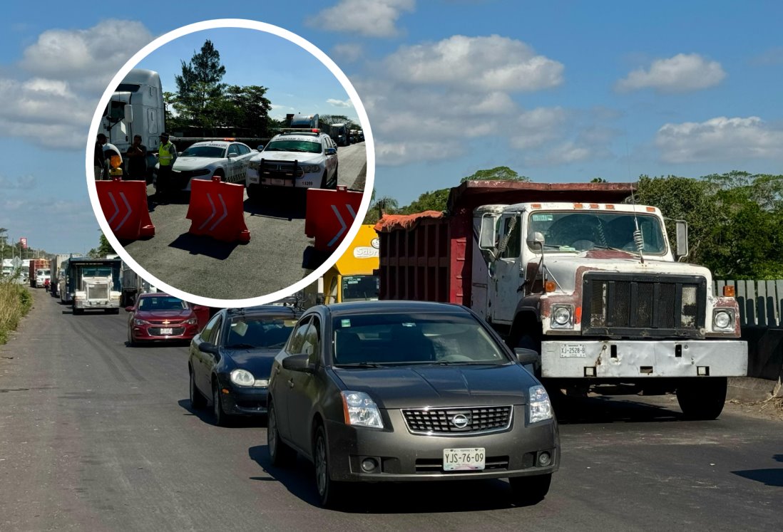 Tras 15 horas, pobladores retiran bloqueo en carretera Santa Fe – Paso del Toro