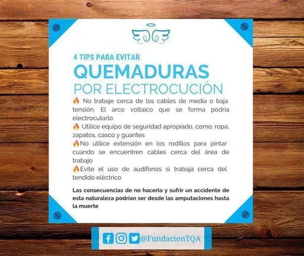 Recomendaciones de fundación Te Queremos Ayudar para evitar quemaduras