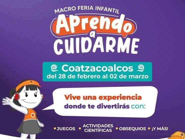 Esto es lo que los niños podrán aprender en la Macro Feria Infantil de Coatzacoalcos, aquí las fechas para participar