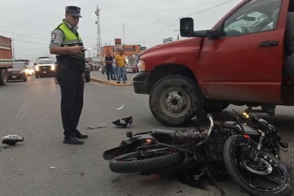 Se registra accidente vial en la carretera Amozoc-Nautla