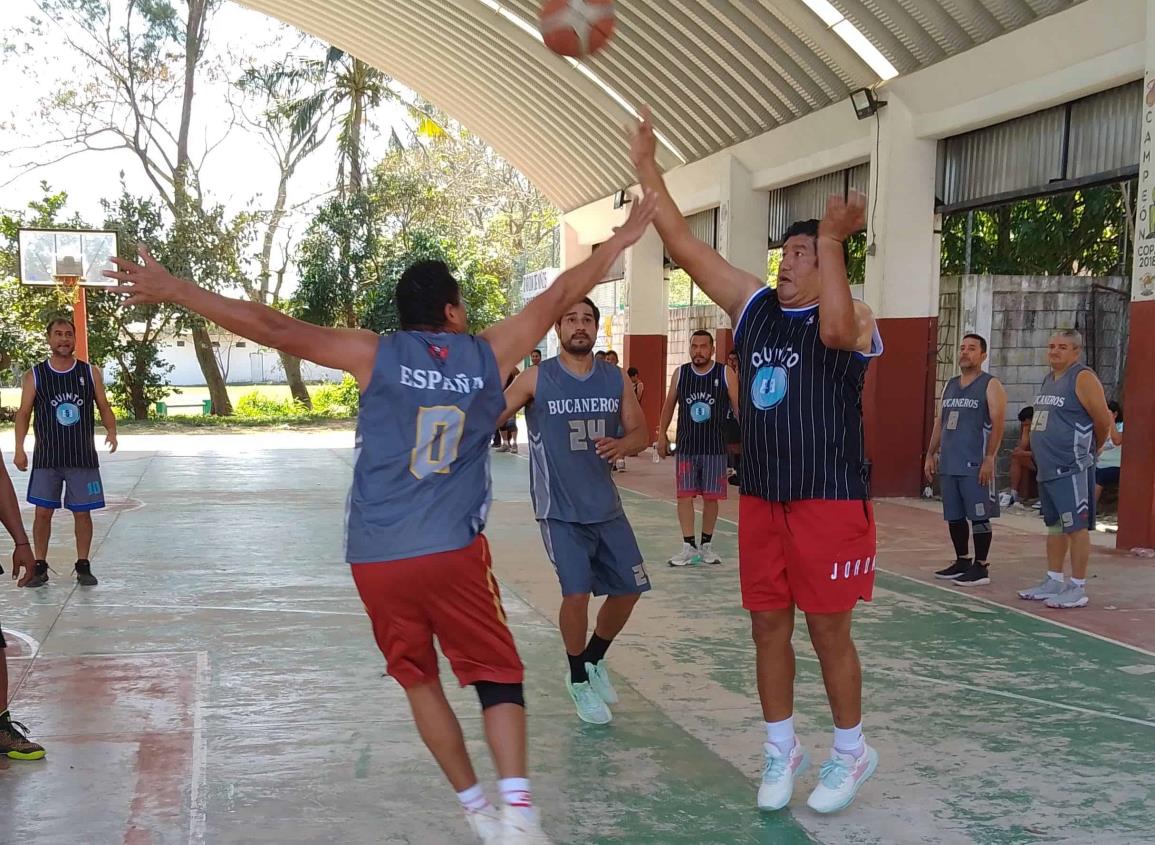 Ultima semana de preparación en el basquet de La Noria