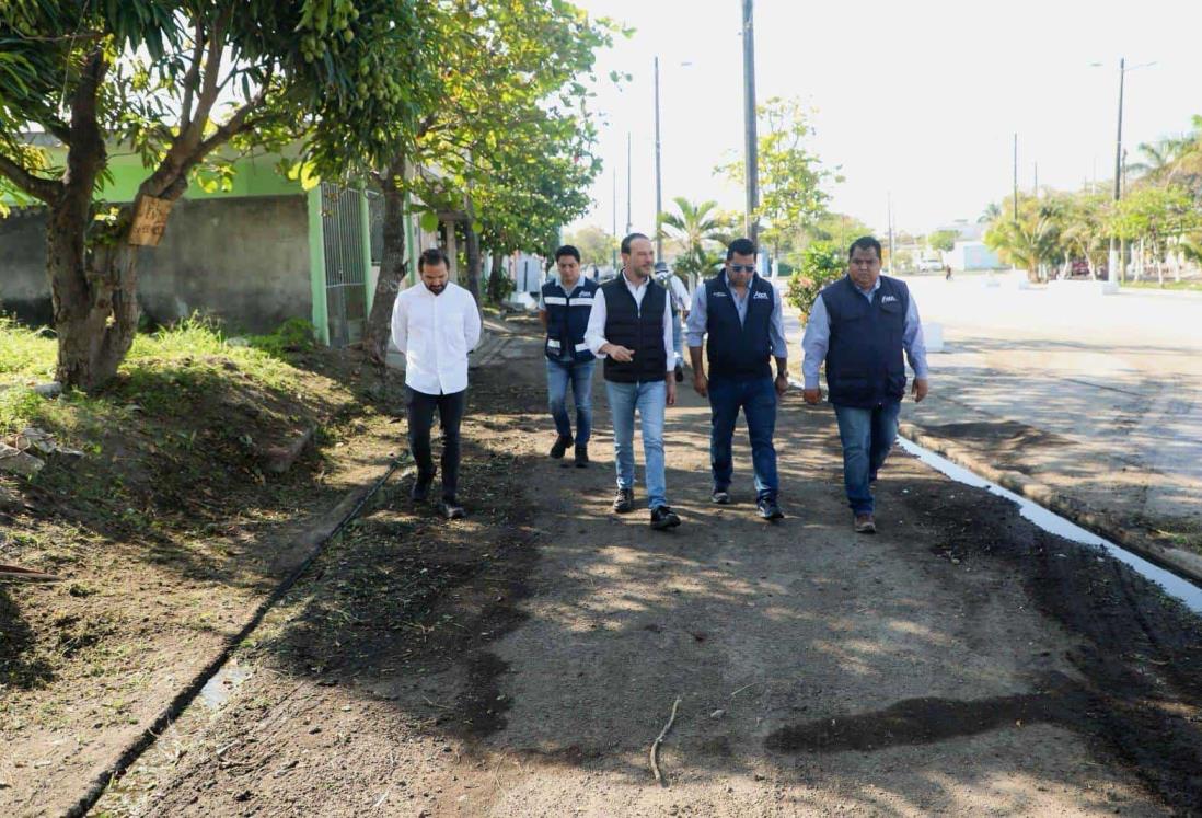 Pavimentarán en colonias Carranza y Plan de Ayala, en Boca del Río