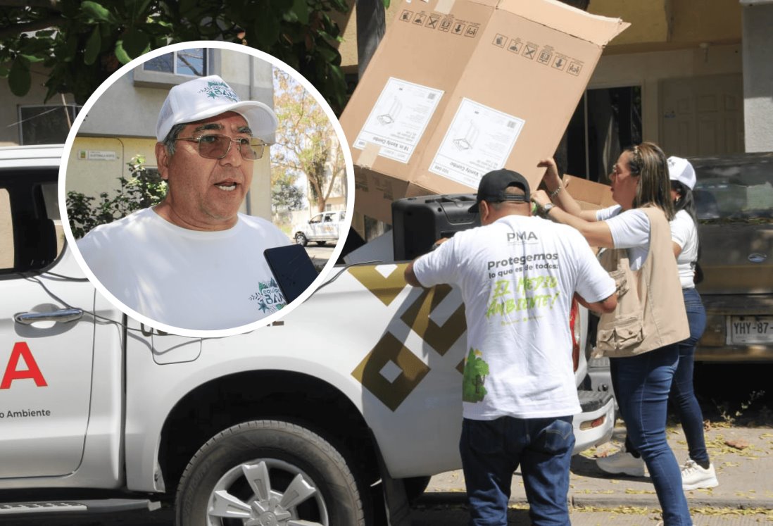 Realizan recolecta de residuos para el Ambientón 2024 en calles de Medellín de Bravo