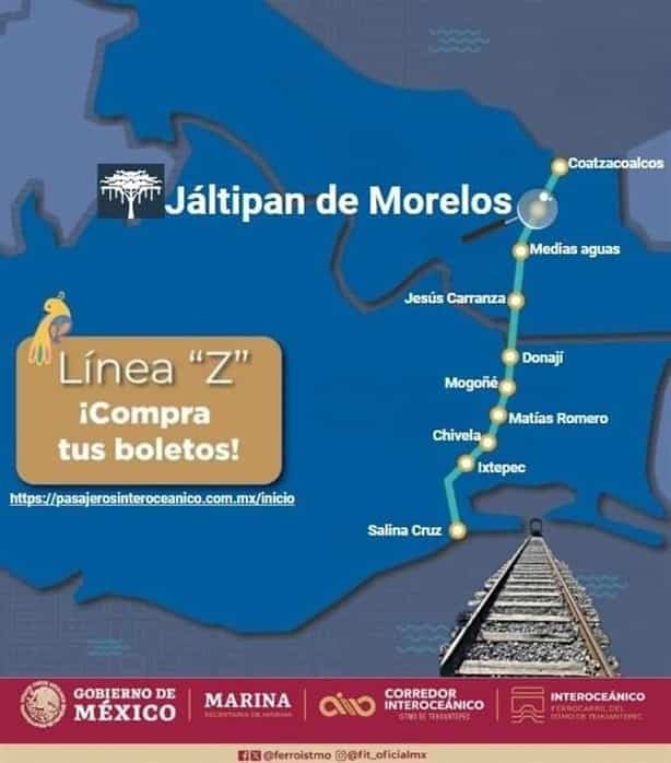 Entra en operación estación de Jáltipan del Tren Interoceánico