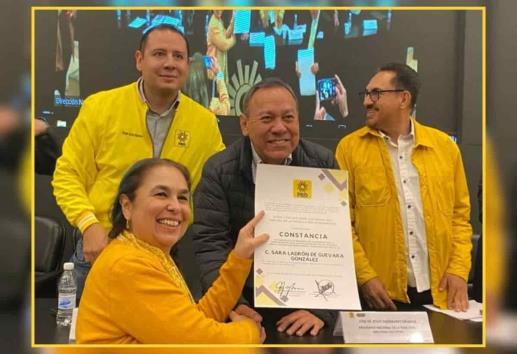 Sara Ladrón de Guevara, exrectora de la UV, ya es candidata al Senado por el PRD