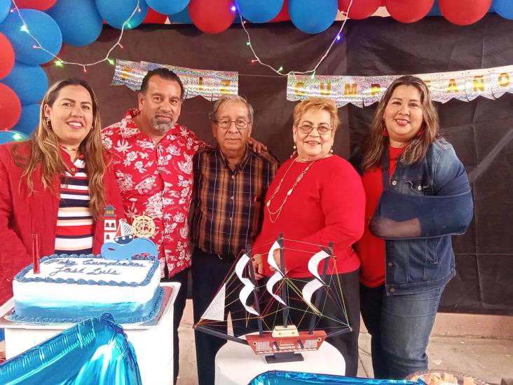 José Luis Peregrina Prieto celebra 75 años de feliz vida