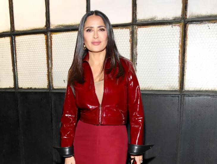 Salma Hayek deslumbra con atuendo rojo; Anne Hathway y Zendaya se unen a la tendencia