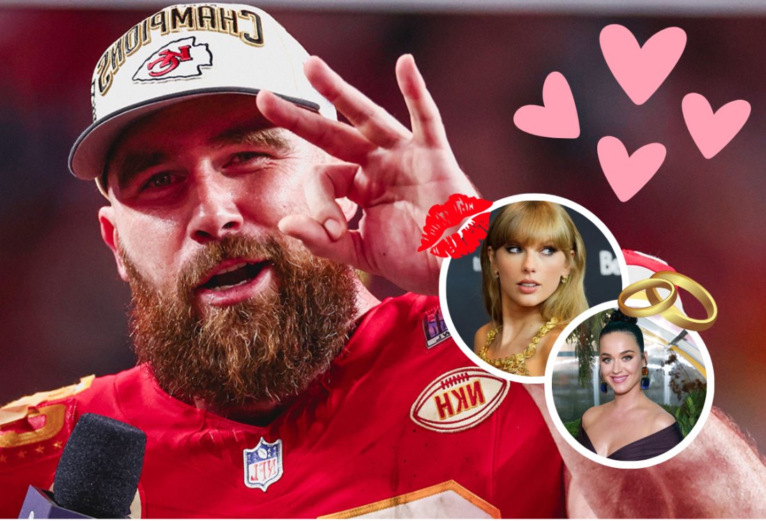 ¿Katy Perry o Taylor Swift? Travis Kelce revela con quién le hubiera gustado casarse