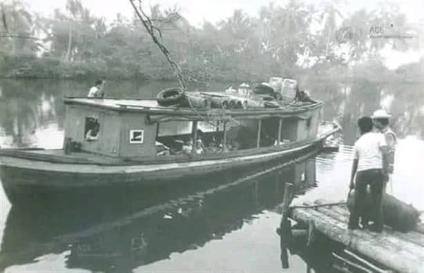 Así eran transportadas las frutas y verduras para su venta en Minatitlán hace 50 años