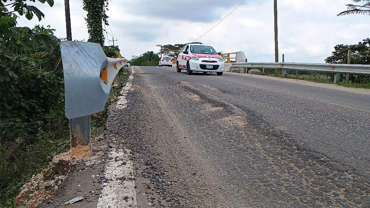 Puente Los Soldados ya presenta daños en su estructura a poco más de un año de su reconstrucción