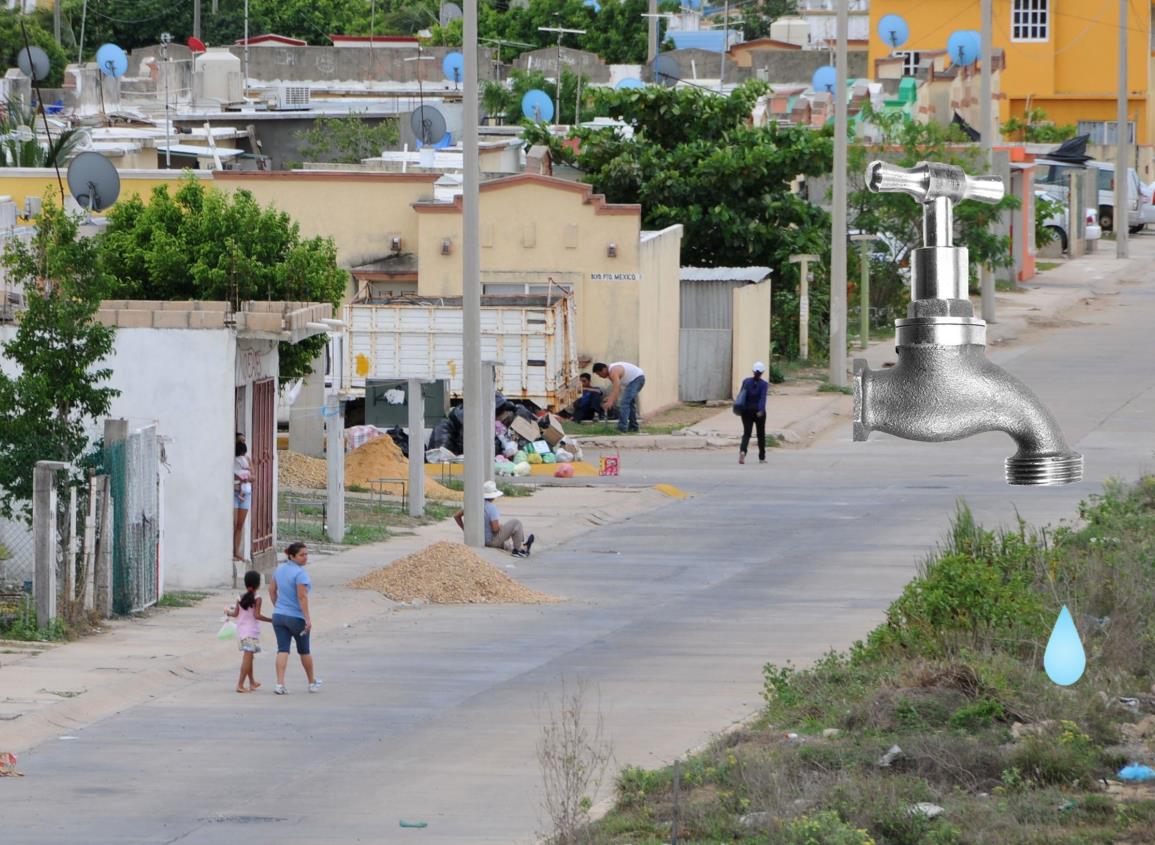 CMAS Coatzacoalcos: mantenimiento de pozo deja sin agua a estas colonias