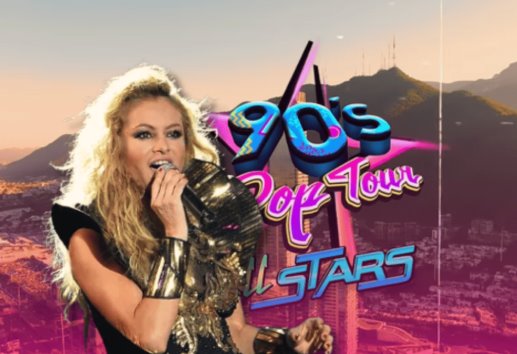 Paulina rubio en el 90´s Pop Tour, conoce las fechas para ver a la chica dorada