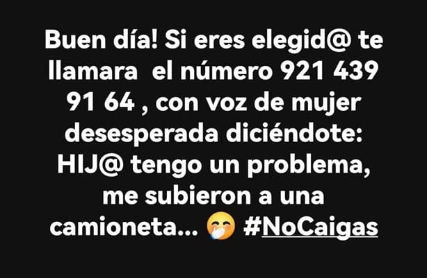 Llamadas de extorsión ponen en jaque a la ciudadanía nanchiteca