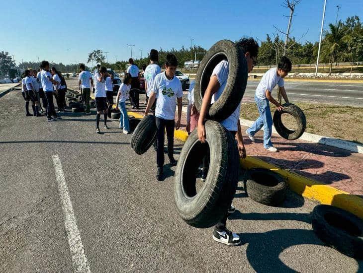 130 toneladas de llantas ha recolectado en Ambientón de PMA en Veracruz