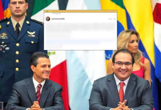 Javier Duarte culpa a Peña Nieto de mandar agua de Veracruz a Nuevo León