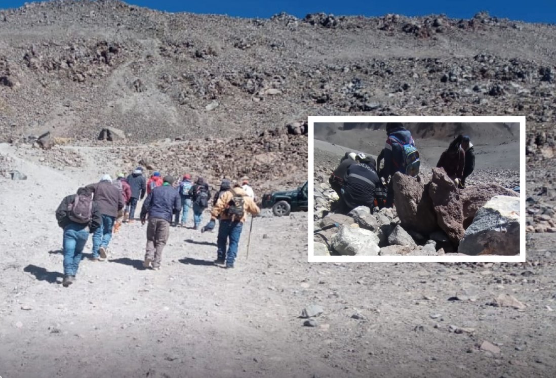 Localizan cuerpo del último alpinista desaparecido en el Pico de Orizaba