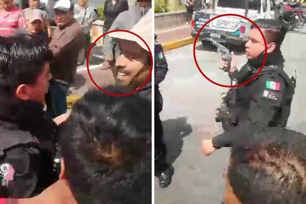 ¡Cuidado! Se prenden los ánimos durante bloqueo en Nogales (+Video)
