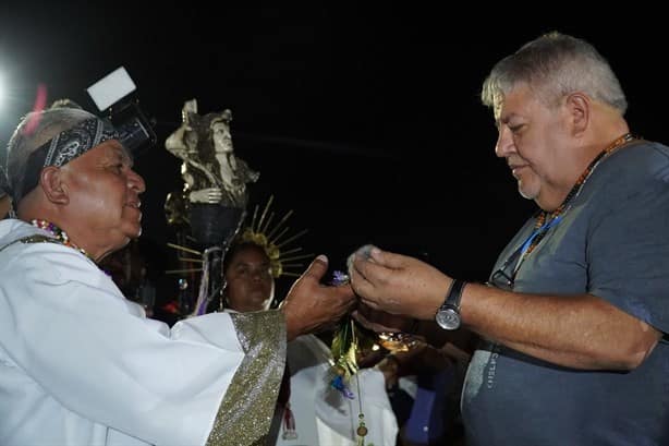 Manuel Huerta inicia campaña rumbo al Senado por Veracruz en Catemaco