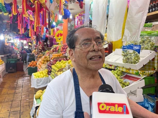 Ventas de frutas y verduras disminuyeron un 50% en los mercados de Veracruz