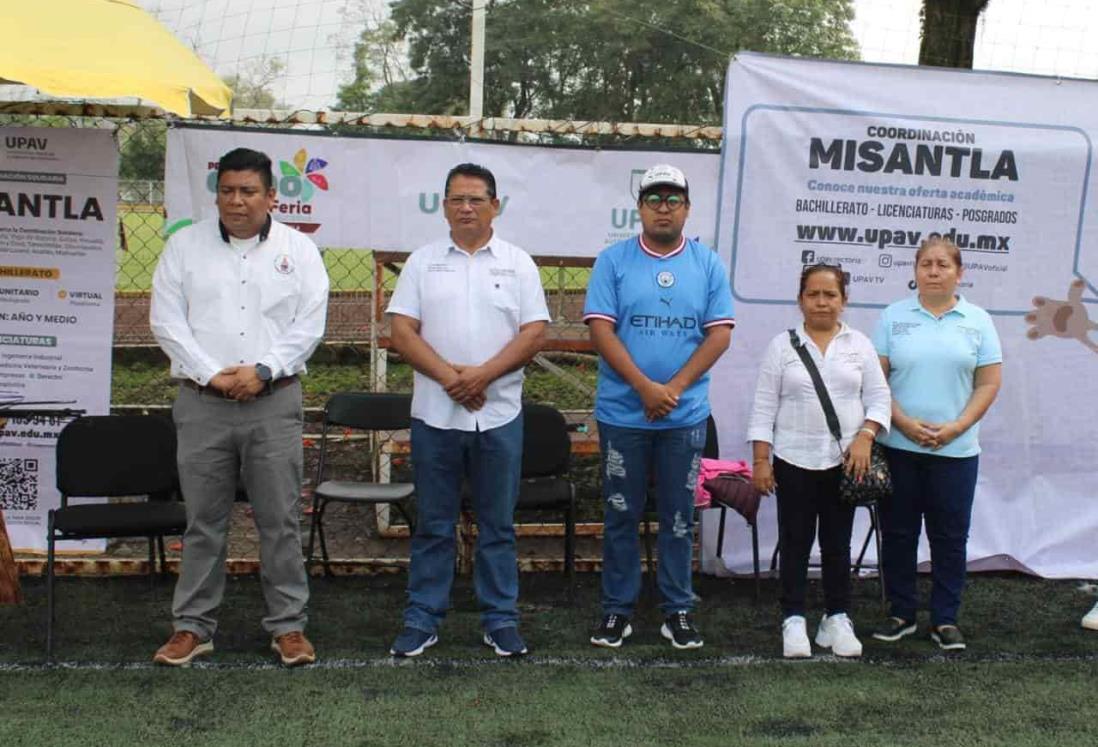 Realizan en Misantla cuadrangular de futbol 7