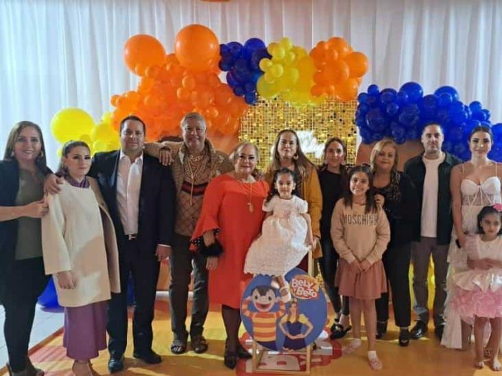 Isabella Kayser Melgar fue bautizada y cumplió 4 años de vida