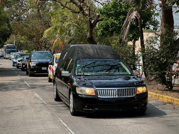 Despiden a la reportera Myriam Serrano Gamboa en panteón Jardín de Veracruz