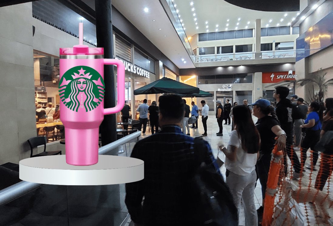 Este es el vaso que provocó largas filas y peleas en los Starbucks de México