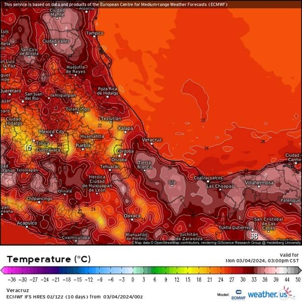 Así estará el clima en Veracruz este lunes 04 de marzo