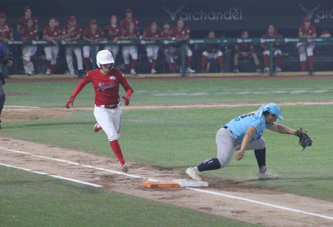 Pierde El Águila Femenil en extra innings