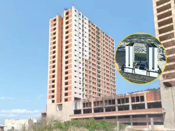 Así lucirían las Torres Gemelas de Coatzacoalcos de haberse concluido | FOTOS