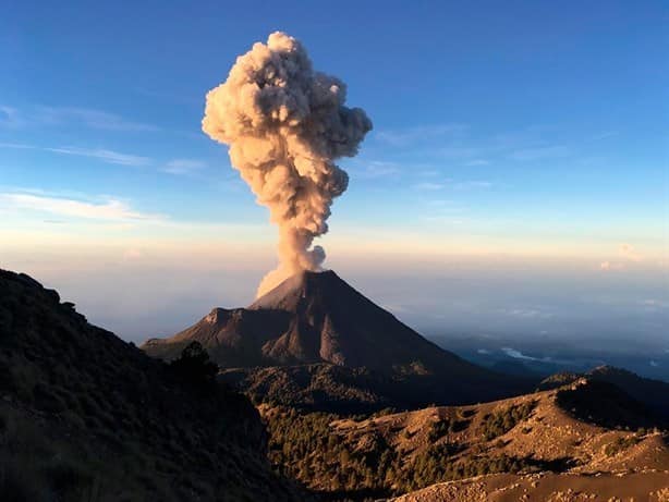 ¿Cuántos volcanes existen en México y Veracruz?