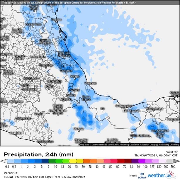 ¿Cómo estará el clima en Veracruz para este miércoles 06 de marzo?