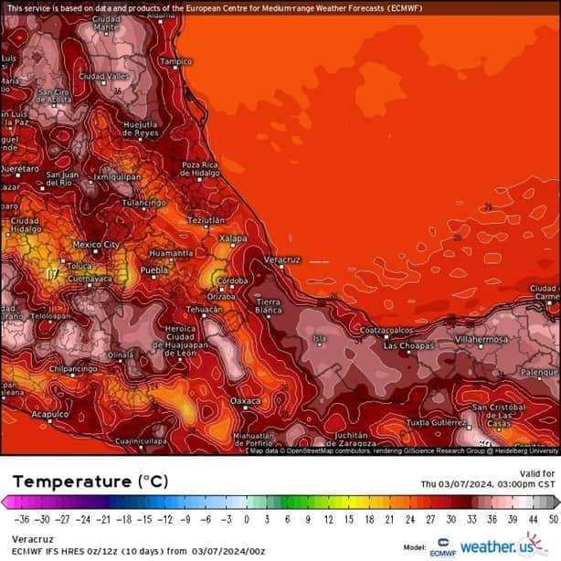 Así estará el clima en Veracruz este 07 de marzo