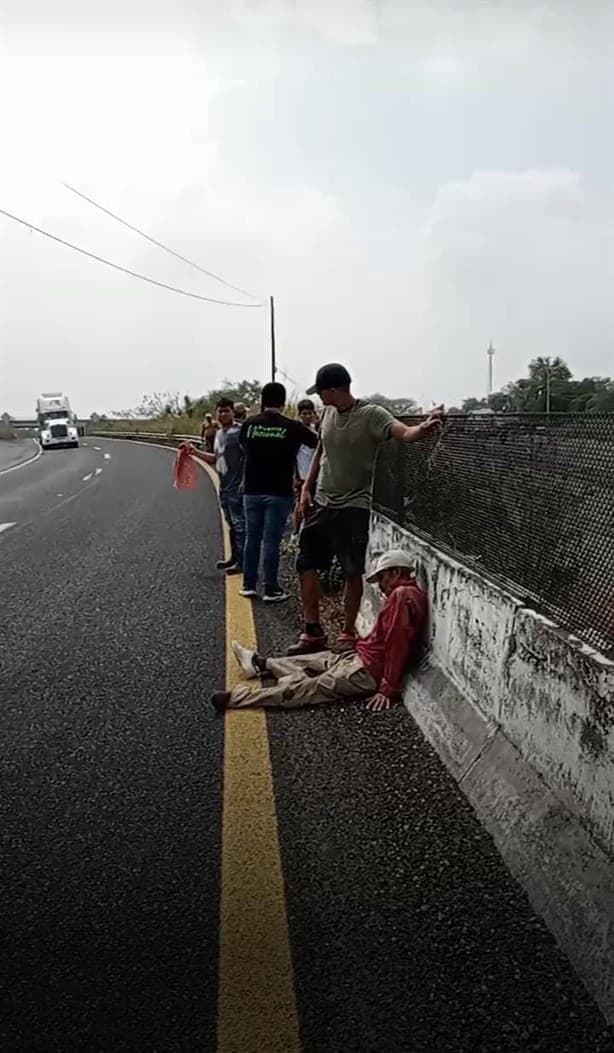 Hombre atropellado por una pipa en Cardel pierde la vida en hospital