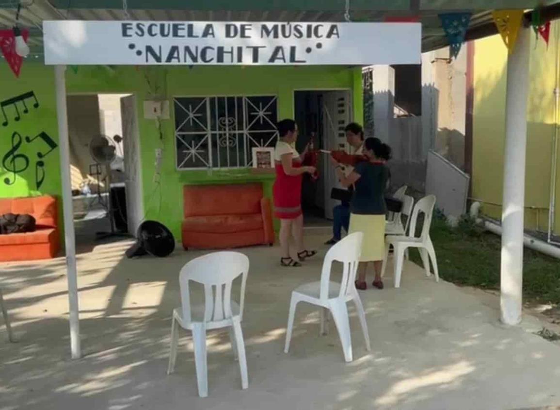 Escuela de Música Nanchital ya cuenta con más de 30 alumnos a poco tiempo de abrir sus puertas