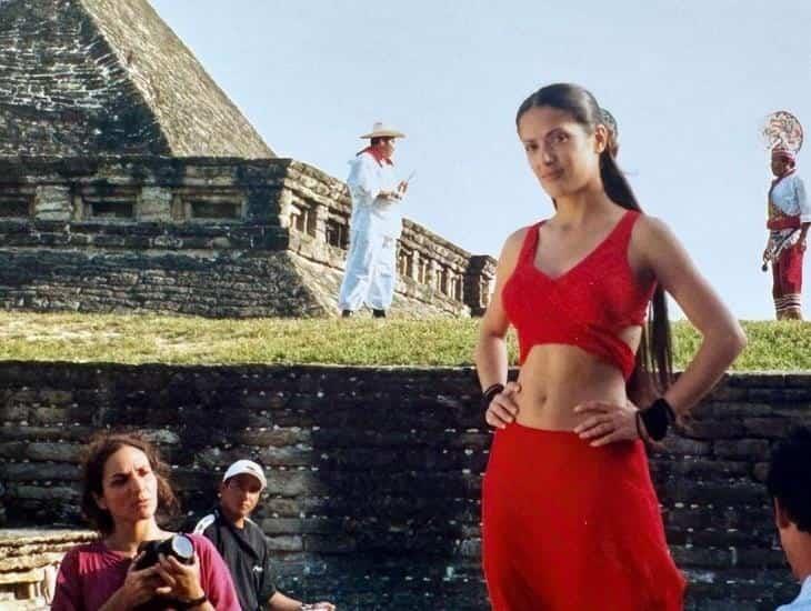 Salma Hayek comparte fotos de su juventud en El Tajín y se muestra orgullosa de sus raíces | FOTOS