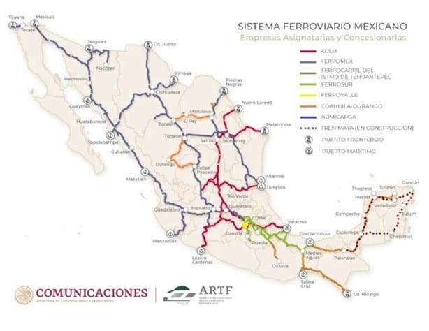 Tren Interoceánico: ¿puede conectarse con las vías del tren en CDMX?