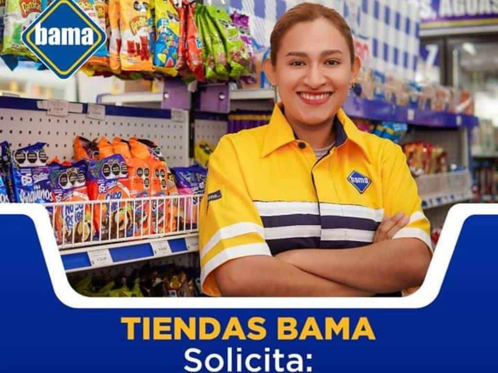 Ofrecen vacantes en tiendas Bama de Coatzacoalcos; aquí los requisitos