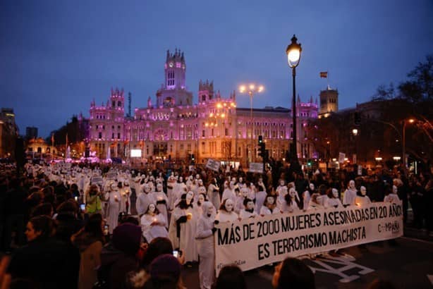 8M: Mujeres del mundo exigen fin a la violencia machista e impunidad