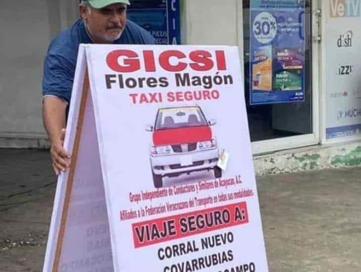 Estas son las rutas y costos de los taxis colectivos en el sur de Veracruz